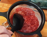 A picture of step 2 of Raspberry Simple Syrup.