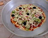 Une image de l'étape 3 de Pizza 4 saisons.