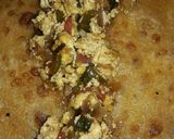 A picture of step 5 of Paneer Veg Roll.