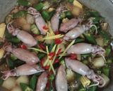 冬瓜秋葵燉煮小捲的食譜步驟3照片