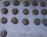 Csokis mandulás keksz recept fázis 3 fotója