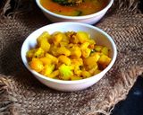 আলু ফুলকপি ভাজা (aloo fulkopi bhaja recipe in bengali) রেসিপি ধাপ - 3 ছবি