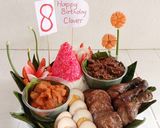 Foto langkah ke 18 dari resep Tumpeng Nasi Gudeg (Spesial HUT Clover).