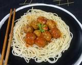 Chicken meatballs spaghetti recipe step 7 photo
