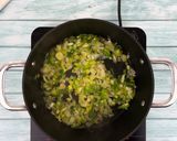 A picture of step 1 of Greek Spinach and Rice.