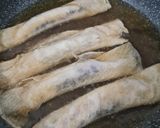 Foto langkah ke 4 dari resep Chocolate Banana Crepes (Piscok).