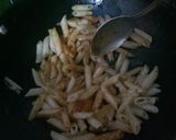A picture of step 5 of Plain ketchup Penne Pasta Italian.