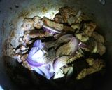 A picture of step 2 of Rosemary beef fry.