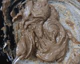 A picture of step 4 of Instant Chocolate Dryfruit Peda.