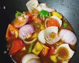 A picture of step 5 of Chilli milli manchurain.