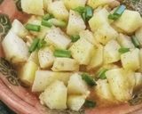 A picture of step 5 of Orange juice sweet potato.