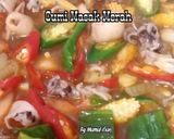 Foto langkah ke 3 dari resep Cumi Masak Merah.