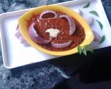 A picture of step 11 of Dal makhni with tandoori roti.