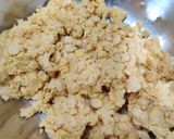 A picture of step 2 of Kerala Style Dal Vada or Parippu Vada..