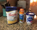 Foto del paso 1 de la receta: Bizcochitos de grasa sin grasa con crema
