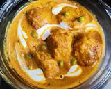 A picture of step 11 of Lauki and carrot kofta curry.