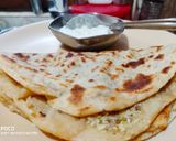 A picture of step 5 of Square Gobhi parantha.