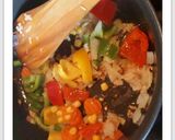 A picture of step 2 of Quinoa porridge In Red Thai Gravy.