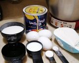 صورة لخطوة 1 من وصفة كيكة الكاسترد