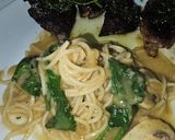 Foto del paso 5 de la receta: Fideos Somen con salsa de curry verde e hígado a la plancha