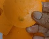 A picture of step 3 of Orange chocolates.