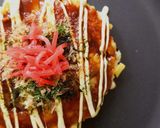 Foto del passaggio 6 della ricetta Okonomiyaki - Pancake salato giapponese