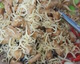 Foto langkah ke 5 dari resep Tumis Tempe Teri Saos Tiram.
