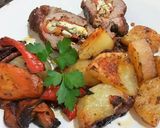 Foto del paso 3 de la receta: Salomillos​ rellenos al horno con papas 😋