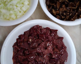 Börzsöny csirkemáj recept fázis 1 fotója