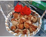 A picture of step 11 of Laughing Balls | Chinese Smiling Sesame Cookies.