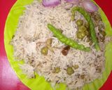 मटर पुलाव (Matar pulao recipe in hindi) रेसिपी चरण 4 फोटो