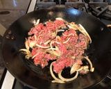 A picture of step 4 of Stir Fry Green Bean Carrots and Ground Beef (With Gochujang Paste).