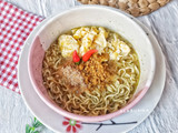 Mie Kuah Telur Orak Arik