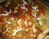 Foto del paso 1 de la receta: Hamburpizza de lomo, lechuga, huevo, tomate y otra con queso aceituna