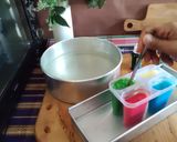 Foto langkah ke 2 dari resep Puding Bunga Metode Suntik.