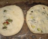A picture of step 3 of Qeema Naan.