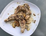 Une image de l'étape 8 de Darnes de congre marinées (marinade maison et citron).