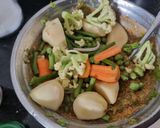 A picture of step 2 of Veg Biryani.