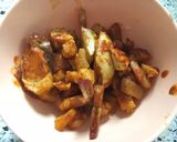 รูปขั้นตอนการทำที่ 4 ของ กุ้งผัดพริกเผาไข่เค็ม (อาหารเด็กหลังขวบ)