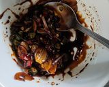 Foto langkah ke 4 dari resep Dadar Ayam Pokcoy Sambal Kecap.