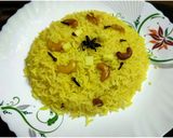 A picture of step 8 of Mitha kanika.