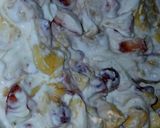Φωτογραφία βήματος 2 της συνταγής Frozen yogurt με φράουλες και μπανάνα 🍓🍓🍓🍓