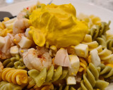 Foto del paso 7 de la receta: Ensalada de pasta con gambas y alioli