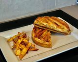 Une image de l'étape 11 de Galette pommes, poire, chocolat (sans oeufs) et ses chips de pelures de pommes.