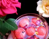 गुलाब रसगुल्ला(Rose rasgulla recipe in Hindi) रेसिपी चरण 8 फोटो