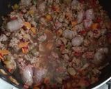 Foto del paso 3 de la receta: Cazueleta de salchichas!
