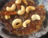 A picture of step 5 of Nendrum banana noruku (banana halwa).