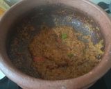 A picture of step 2 of Capsicum sweet corn matar sabji.