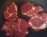 Foto del paso 1 de la receta: Ojo de bife a la salsa de crema