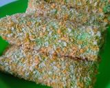 Foto langkah ke 6 dari resep Cheese sausage rolls pandan bread.